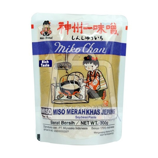 

Shinshuichi Miyachan Aka Miso / Miso Merah Khas Jepang 300 Gr