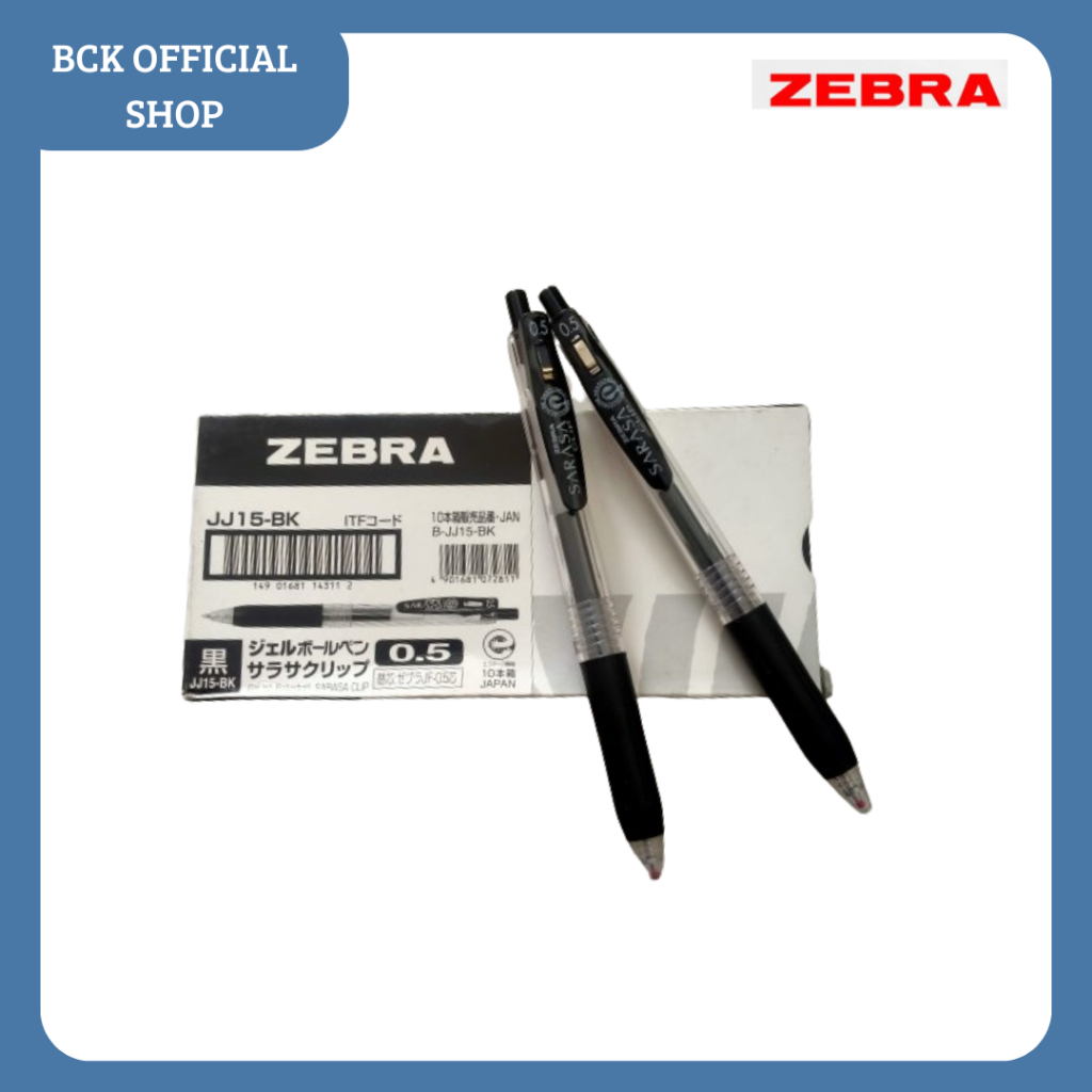 

Ball Pen Sarasa Zebra JJ15-BK 0.5 mm - Black (DUS)