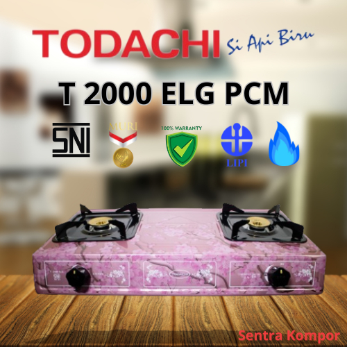 Sentra Kompor Gas Todachi T-2000 ELG Api biru Berkualitas Premium