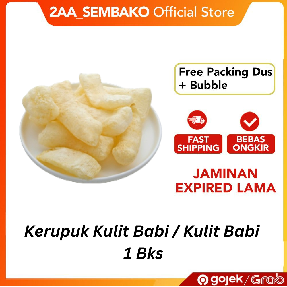 

Kerupuk Kulit Babi / Kulit Babi 1Pcs