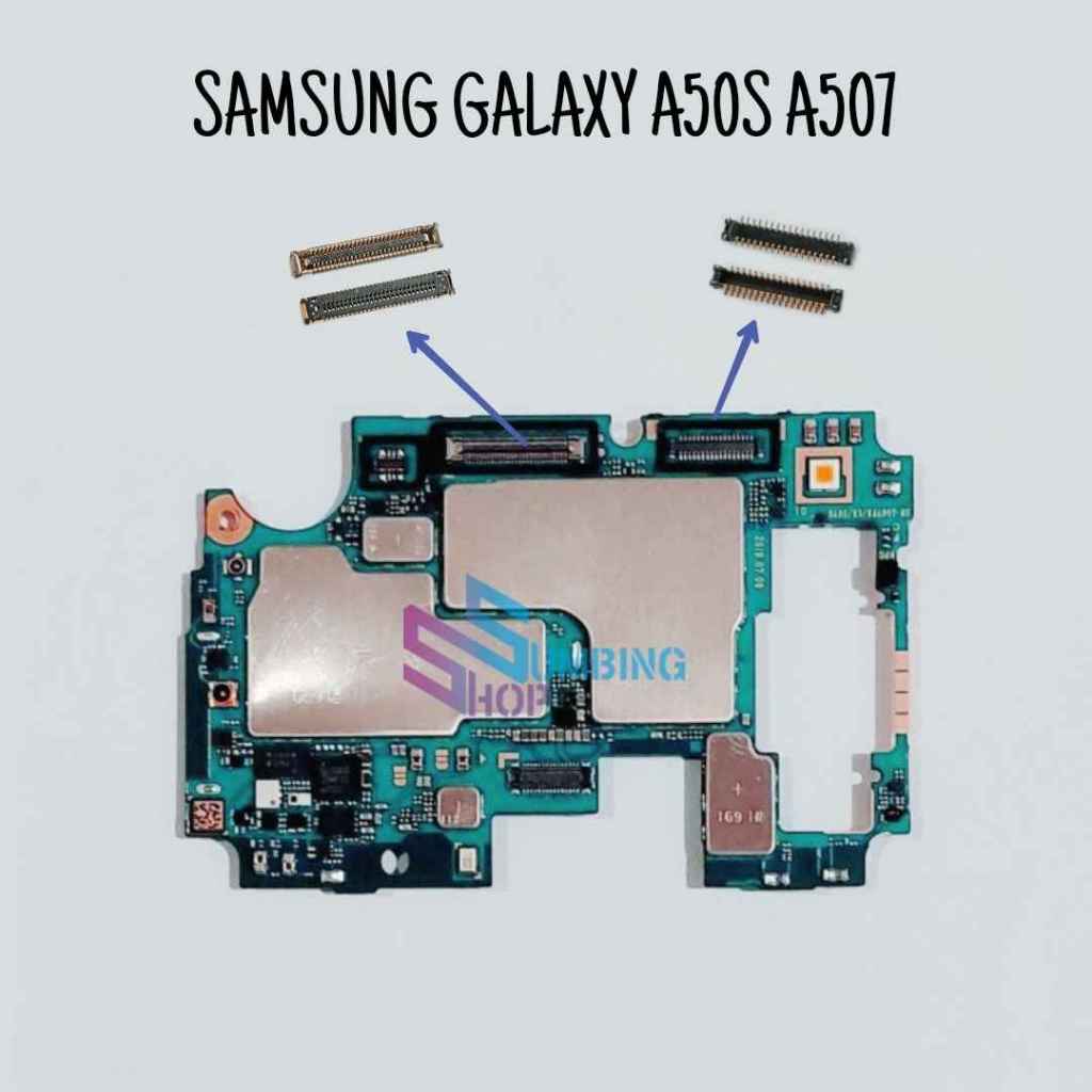 Konektor Lcd Soket Lcd Fpc Samsung A50s A507 Di Mesin