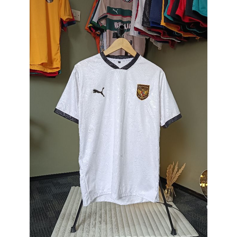 Kaos jersey LOGO timnas TPU/DTF kanan kiri kain  premium Embos
