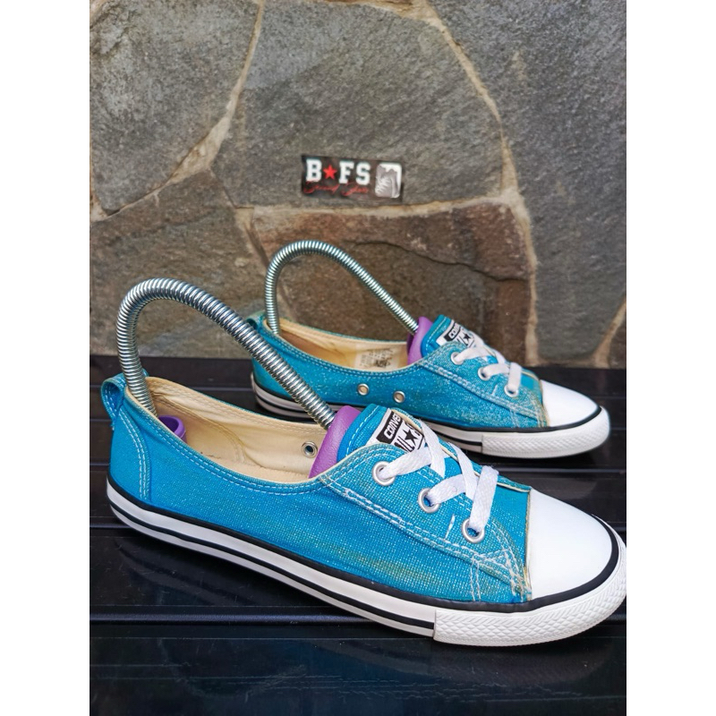 converse all star blue slip on