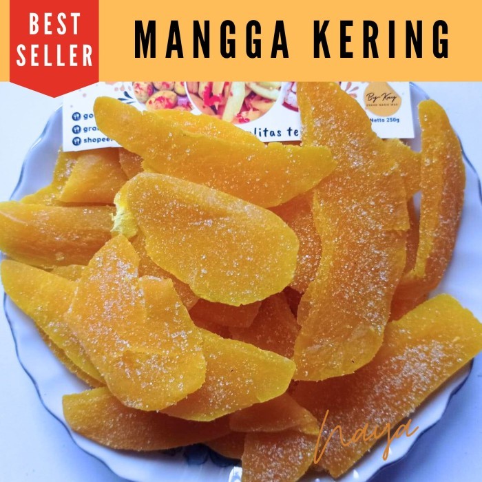 

Manisan Buah Mangga Kering Lebar Gula Pasir Pak 1Kg