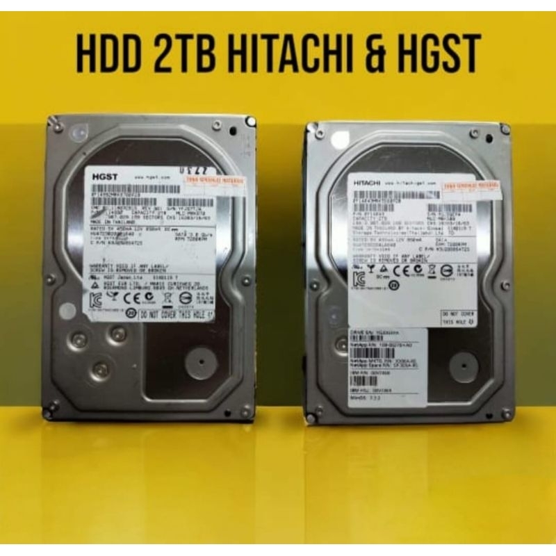 HDD 2TB Hardisk 2TB Harddisk Cctv Internal 2TB 3.5" Surveillance Sata
