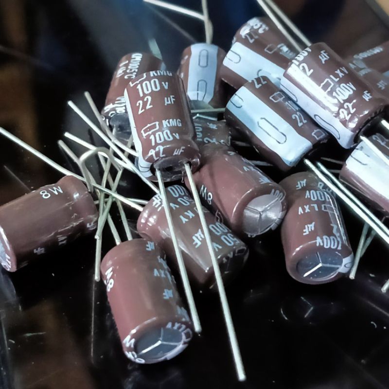 Elco 22uf 100v Capasitor 22uf 100V