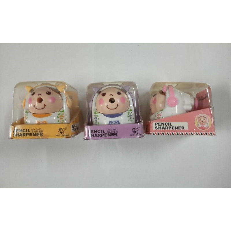 

Rautan Putar Meja| Sharpener Fancy Karakter Anak Lucu 0665| XIAO LING JING