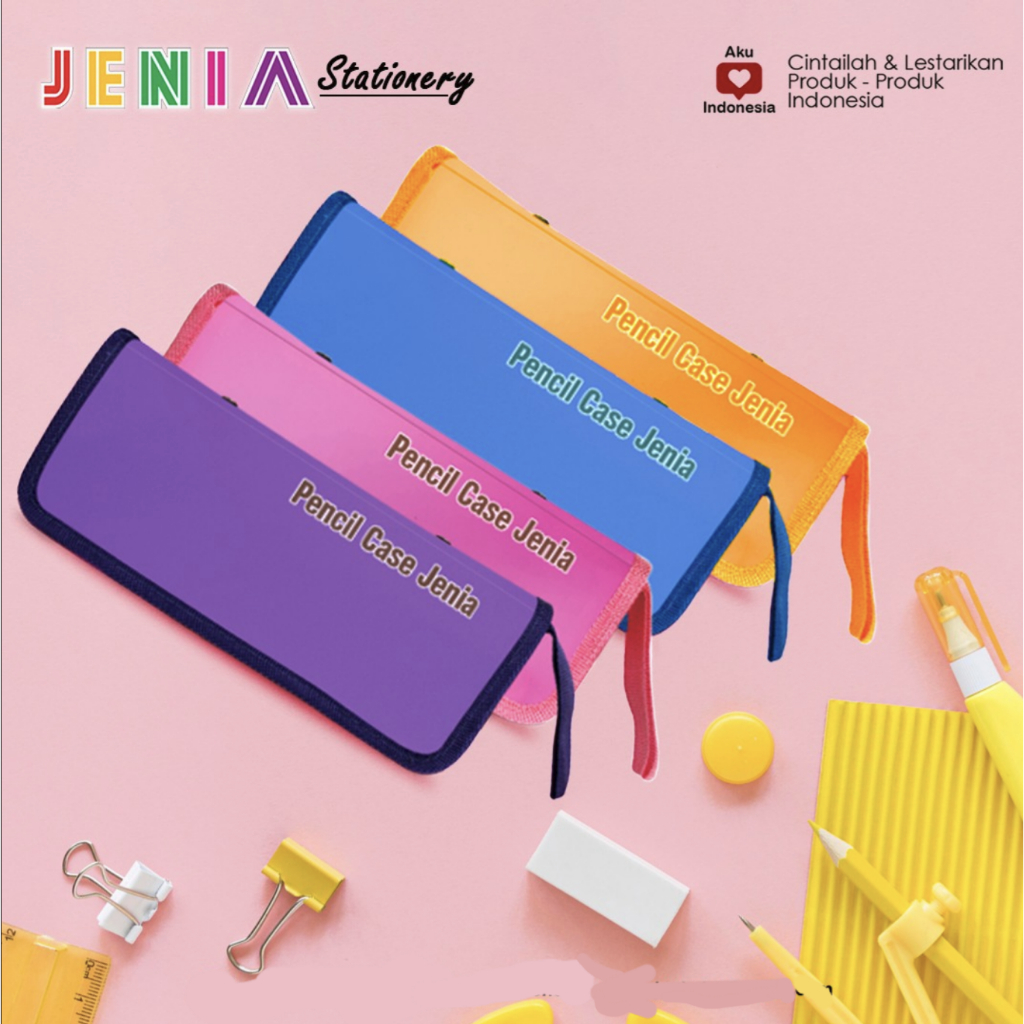 

Zipper Pencil Case Jenia Colorful