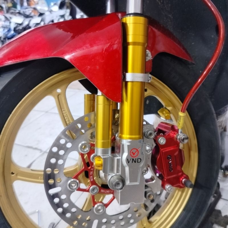 SHOCKBREAKER DEPAN TABUNG VND MIO SPORTY VARIO125/150 BEAT SCOOPY ORIGINAL VND