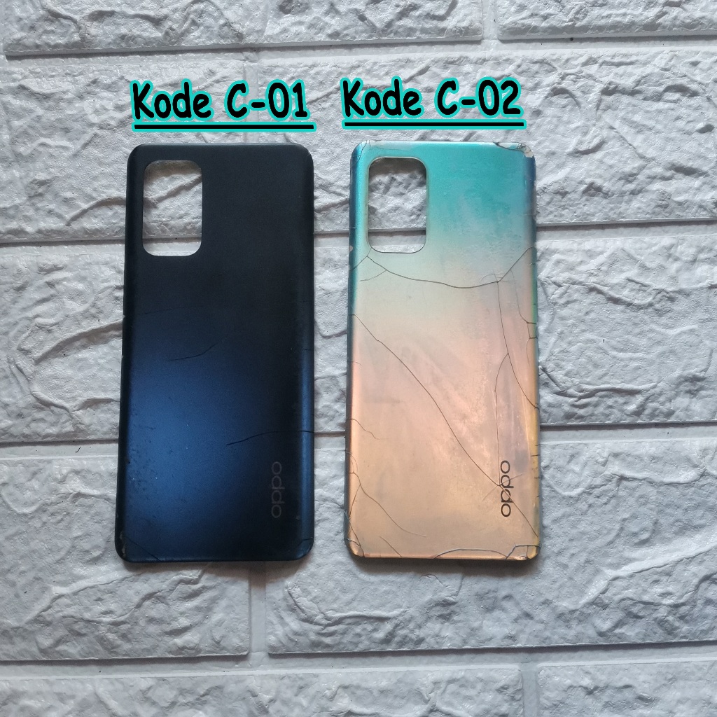 Backdoor Oppo Reno 6 4g Casing back cover case belakang copotan