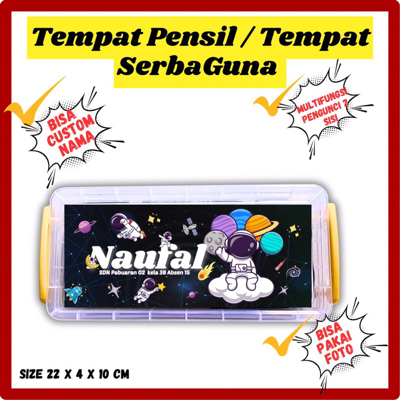

TEMPAT PENSIL SERBAGUNA CUSTOM NAMA DAN GAMBAR