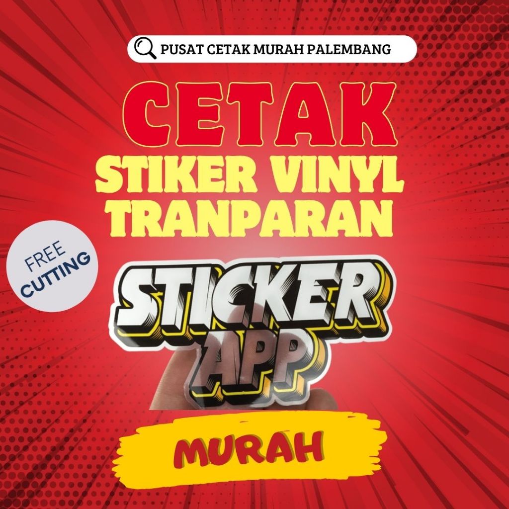 

STIKER VYNIL/TRANSPARAN ANTI AIR UKURAN A3+(32,9 x 48,3 cm (12,95 x 19,02 inci))