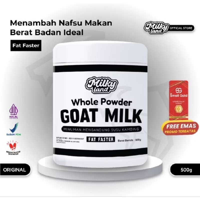 

Susu Kambing Etawa Penambah Berat Badan Ideal 500g BPOM - Milkyland