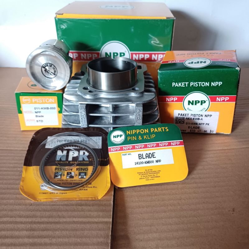 Blok seher set + Piston kit Blade 110 karburator Revo Absolute KWB NPP Cylinder blok assy