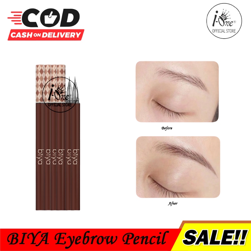 Biya Eyebrow Tint Gel Waterproof Tahan Lama Natural Alis Rapi Spidol Alis Cair Makeup Viral Shopee