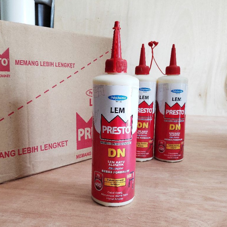 

KODE N1T9 Lem Presto DN Lem Kayu Alifatik Interior 6 gr