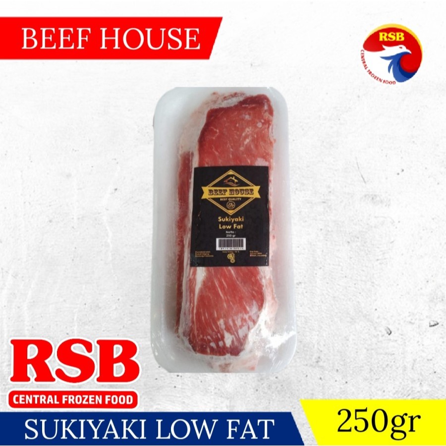 

RD Beef Slice Low Fat 250gr
