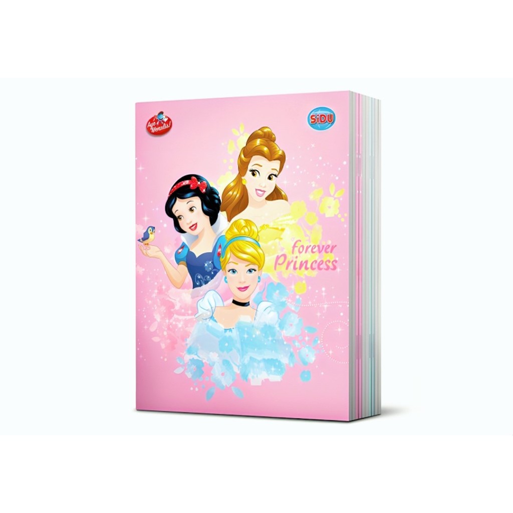 

Buku Tulis Sinar Dunia SIDU DISNEY PRINCESS 38 Lembar (1 Pack Isi 10 Buku) (S:PAK)