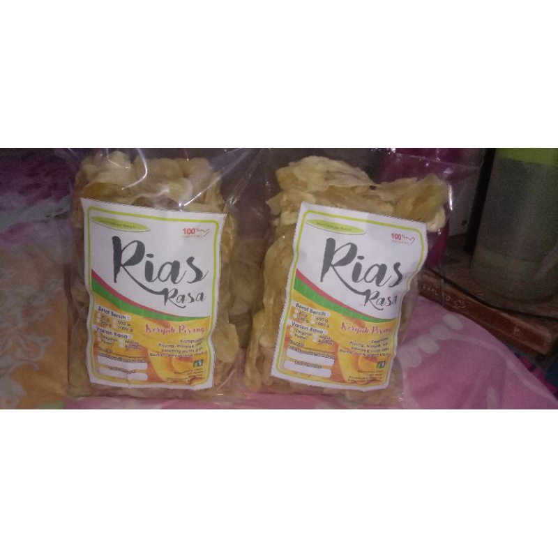 

Keripik Pisang Rias Rasa