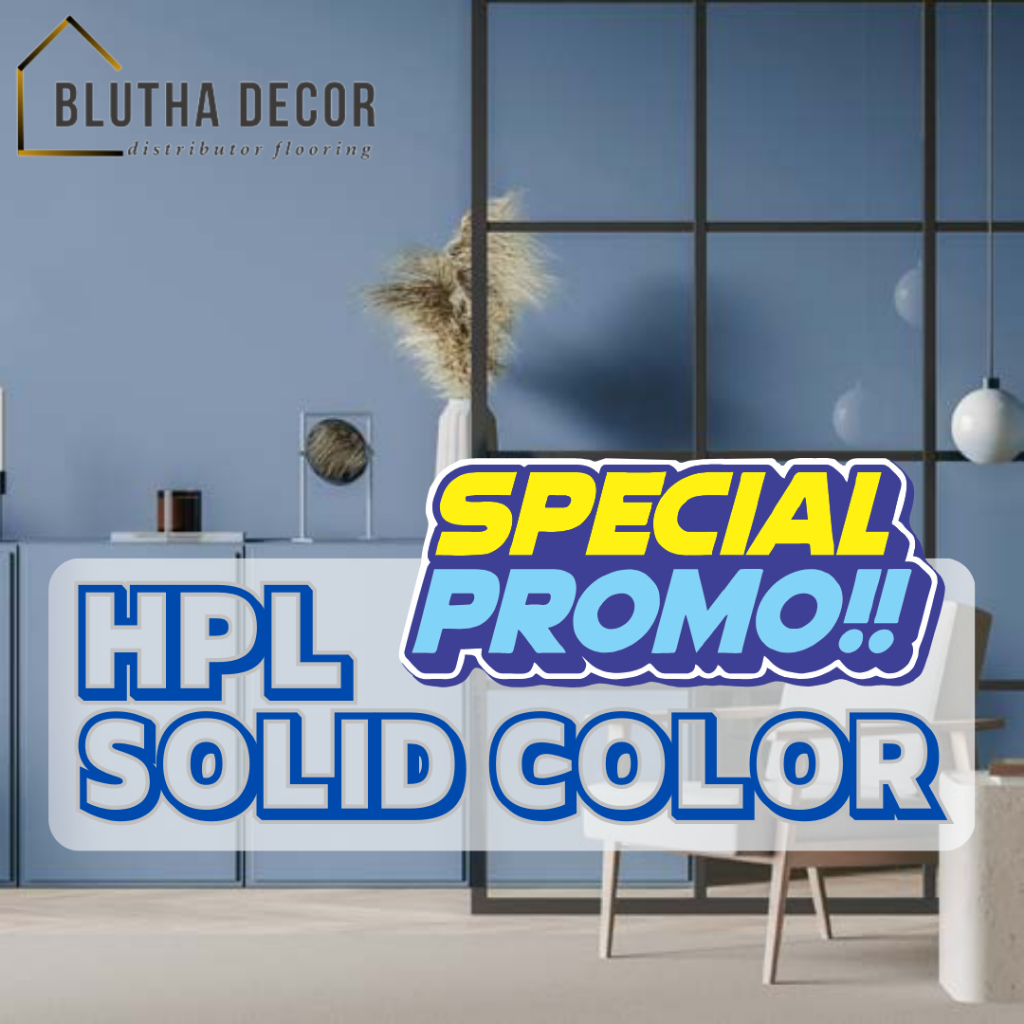 HPL Pelapis Furniture TACO Solid Color Series tebal 0,7mm - HARGA PERLEMBAR