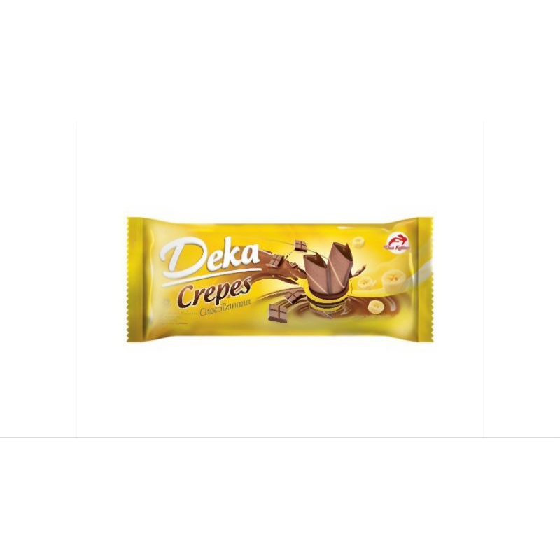 

Deka - Wafer Crepes Choco Banana - Choco Nut 90 gr