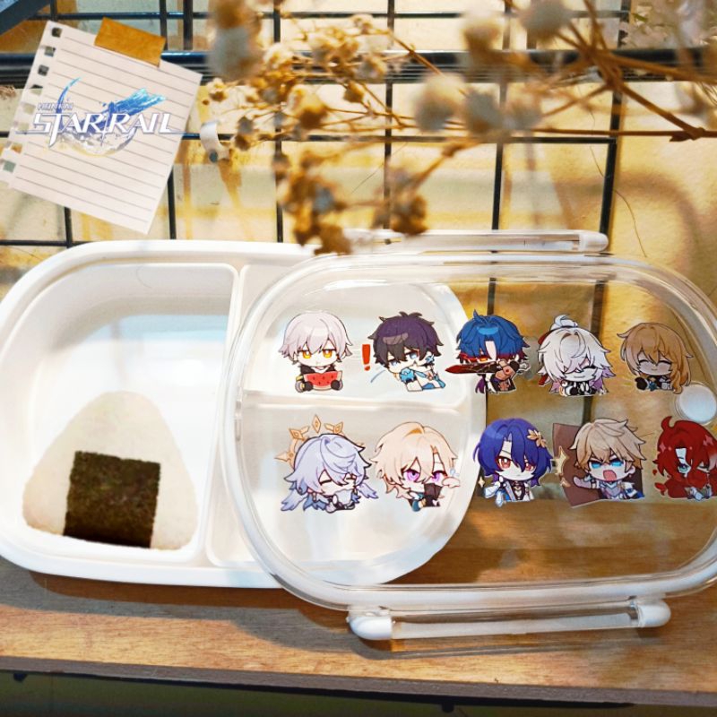 Lunch Box Fan Merchandise Honkai Star Rail HSR Aventurine Blade JingYuan Luocha Sunday