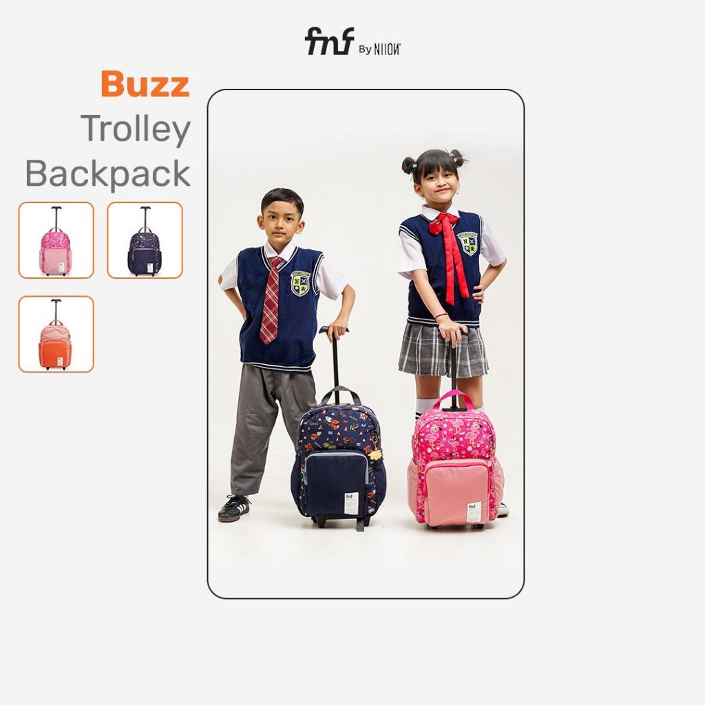 TAUTI PLAY BUZZ NIION TAS RANSEL ANAK TROLLEY BACKPACK REGULER