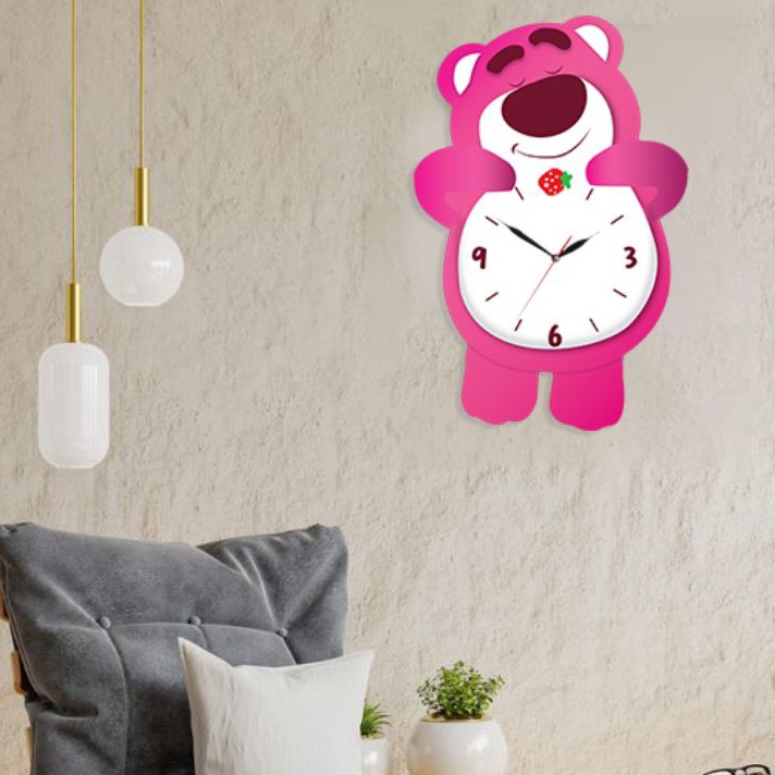 KP8 Jam Dinding Lotso Jam Dinding Aesthetic