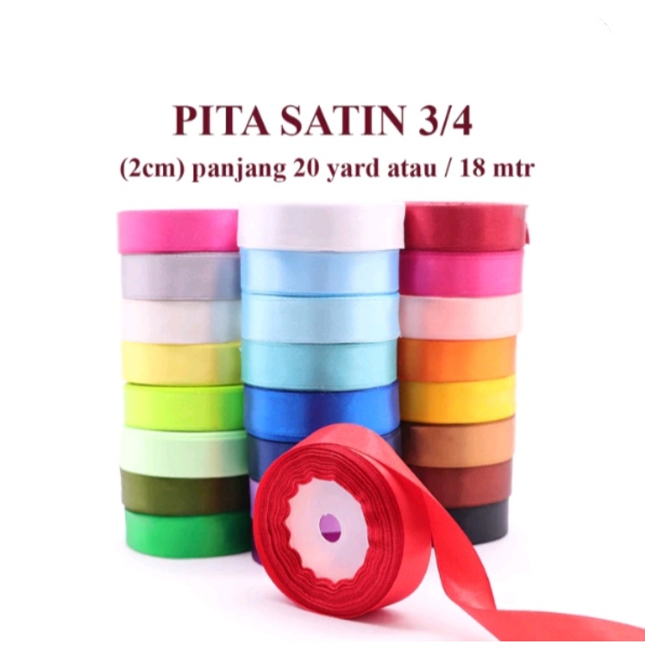 

Pita satin 3/4 inch pita satin 2cm