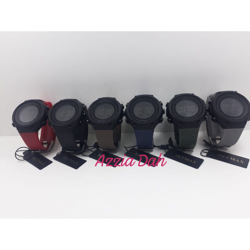 Jam Tangan Pria Dan Wanita Digital SKYMAX 1810L Original