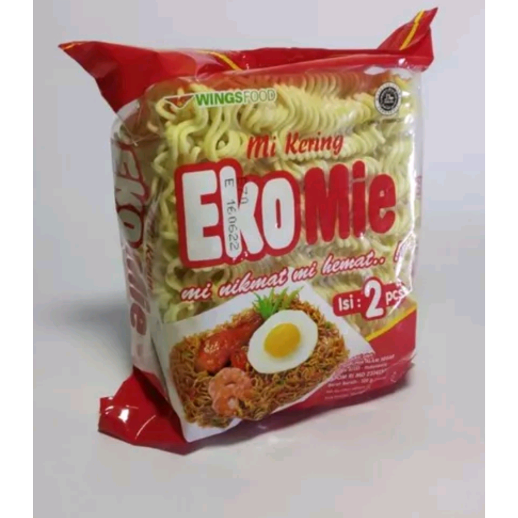 

®LARISHEPI® WINGSFOOD EKOMIE Mie Kering (Isi 2 Keping)