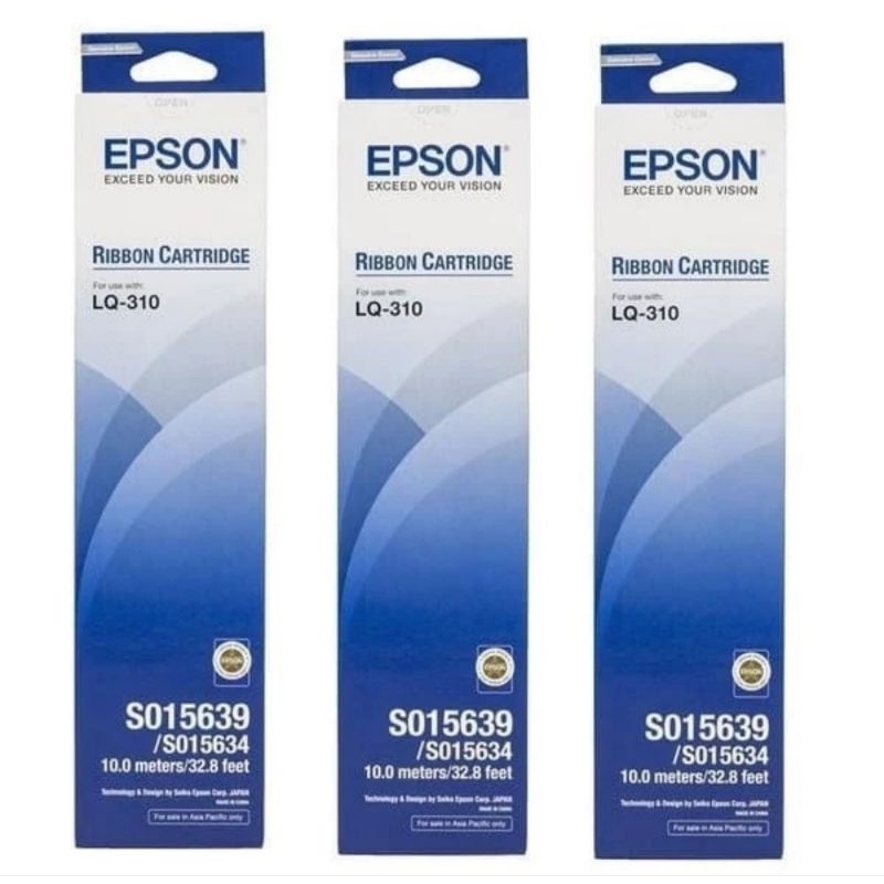 PITA EPSON LQ310 LQ 310 RIBBON CARTRIDGE LQ310 - Hitam