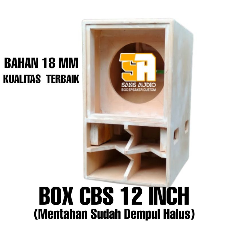 Box speaker cbs 12 inch mentahan