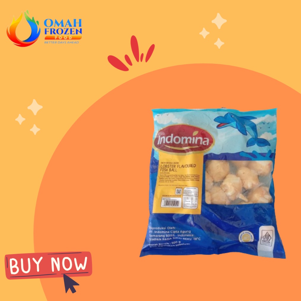 

SENSASIONAL Indomina Bakso Ikan Rasa Lobster 5gr