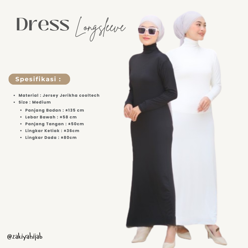 INNER MANSET GAMIS SIZE MEDIUM DRESS MANSET LONGSLEVE BISA BUAT BUMIL BUSUI DRESS MANSET LENGAN PANJ