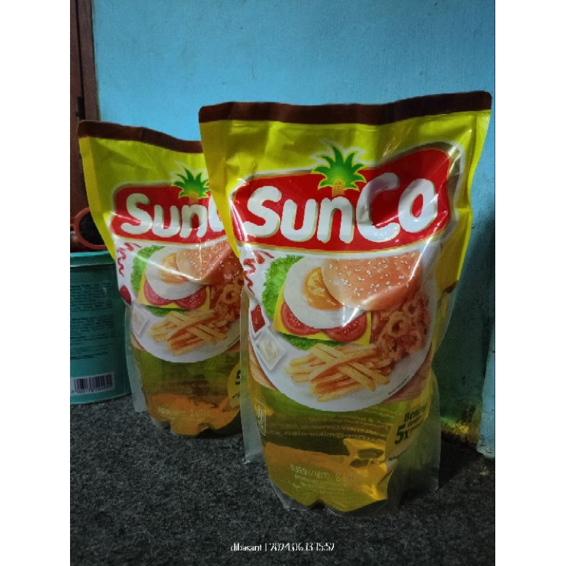 

Minyak goreng sunco 2 Liter