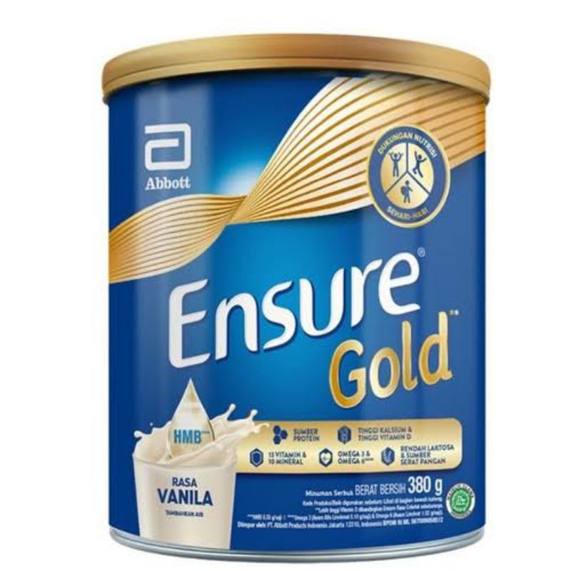 

Susu Ensure Gold Vanilla 380Gram