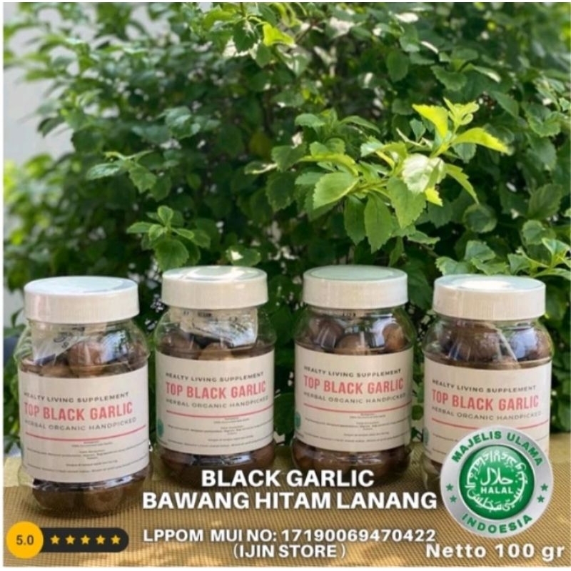

BLACK GARLIC BAWANG HITAM.LANANG TUNGGAL 100 140 GRAM