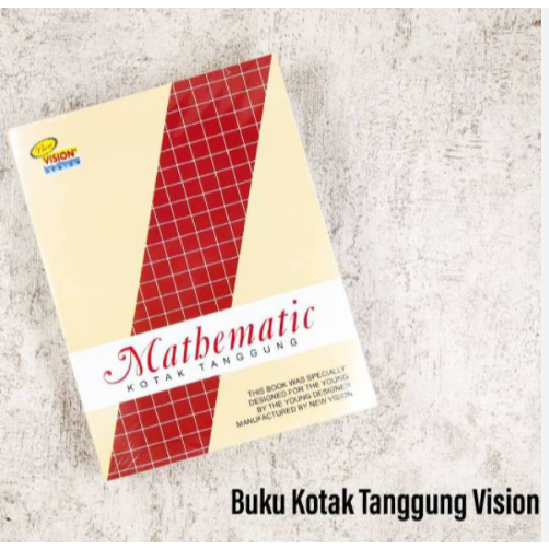 

(Pcs) VISION - Buku Kotak Tanggung 30 Lembar