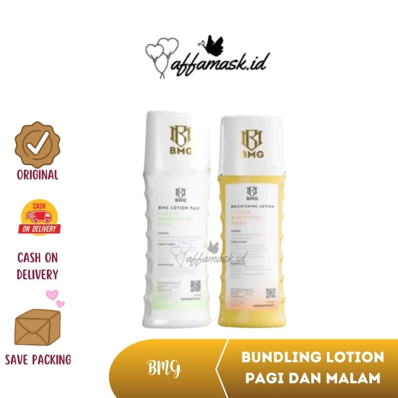 PAKET BMG LOTION ANGGUR KUNING PAGI DAN MALAM LOTION BMG MALAM BMG LOTION PAGI