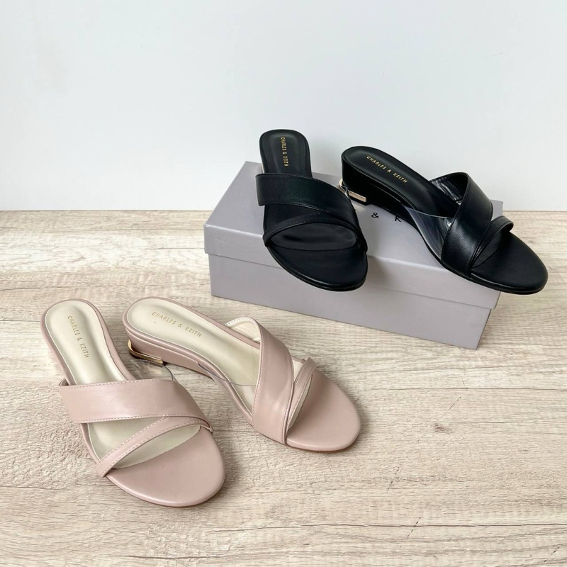 Short wedges sandals by ck import high quality fashion shoes sandal wanita kantor kerja casual daily