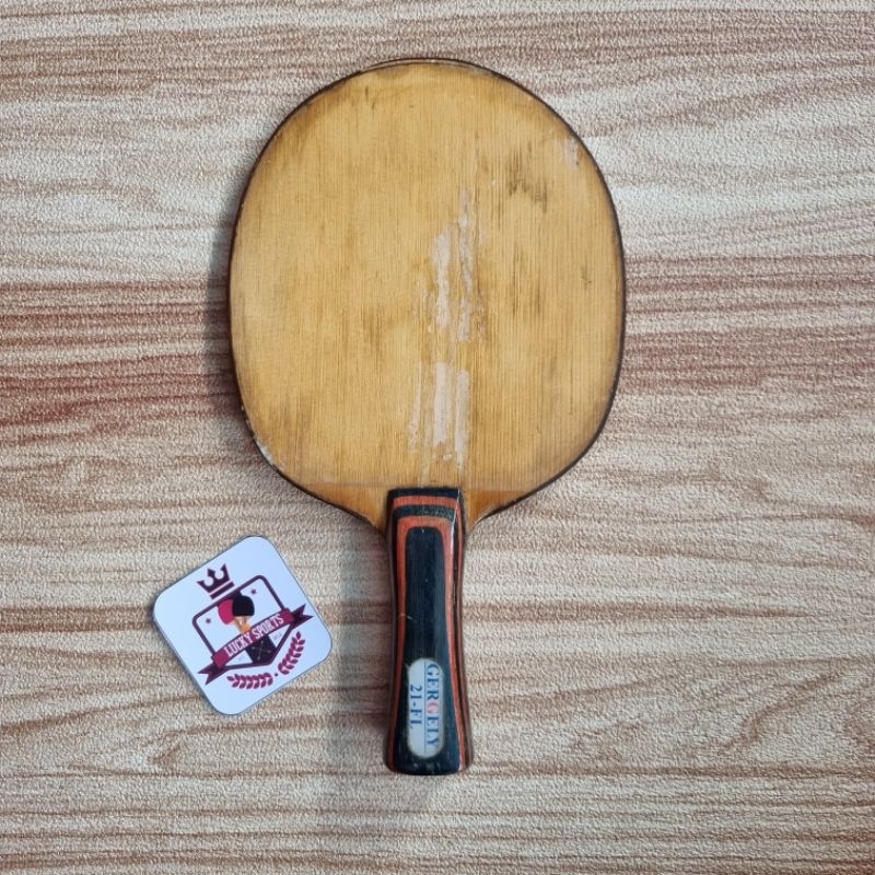 Kayu Gergely 21 old tag second kupu hitam tenis meja