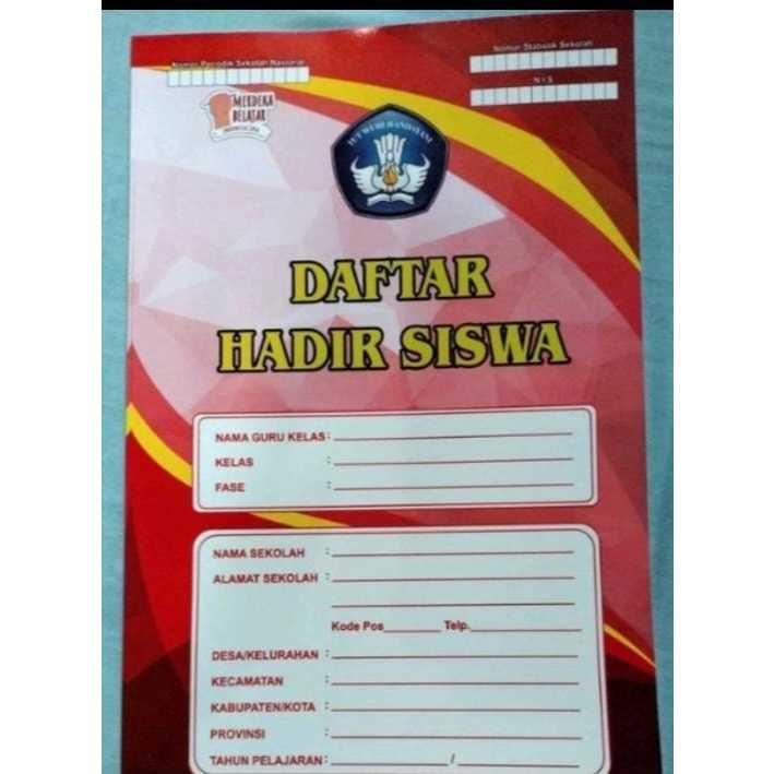

DAFTAR HADIR SISWA ISI 50 SISWA/I KURIKULUM MERDEKA