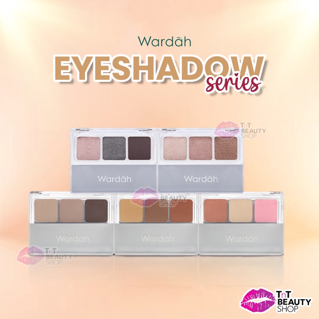 MEGA Wardah Eyeshadow SERIES  Classic Nude Colors Eye Shadow  Passionate  A  M Series 33g