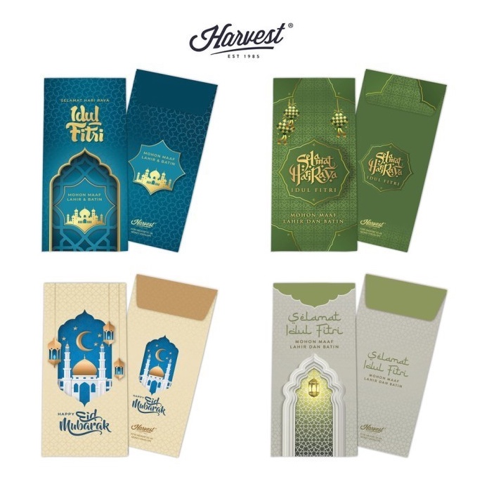 

BIG SALE Amplop Lebaran Idul Fitri Harvest isi 6 Fitri Hidayah