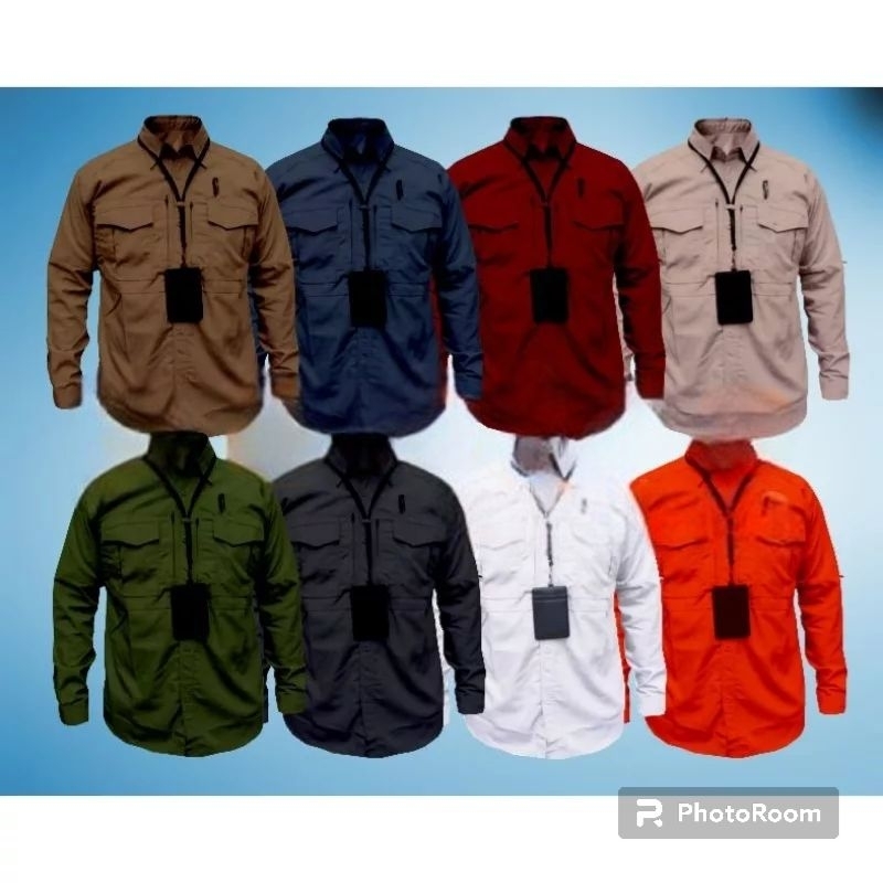 Kemeja Mtac Costum Bordir Satuan Kemeja Lapangan Bisa Bordir satuan