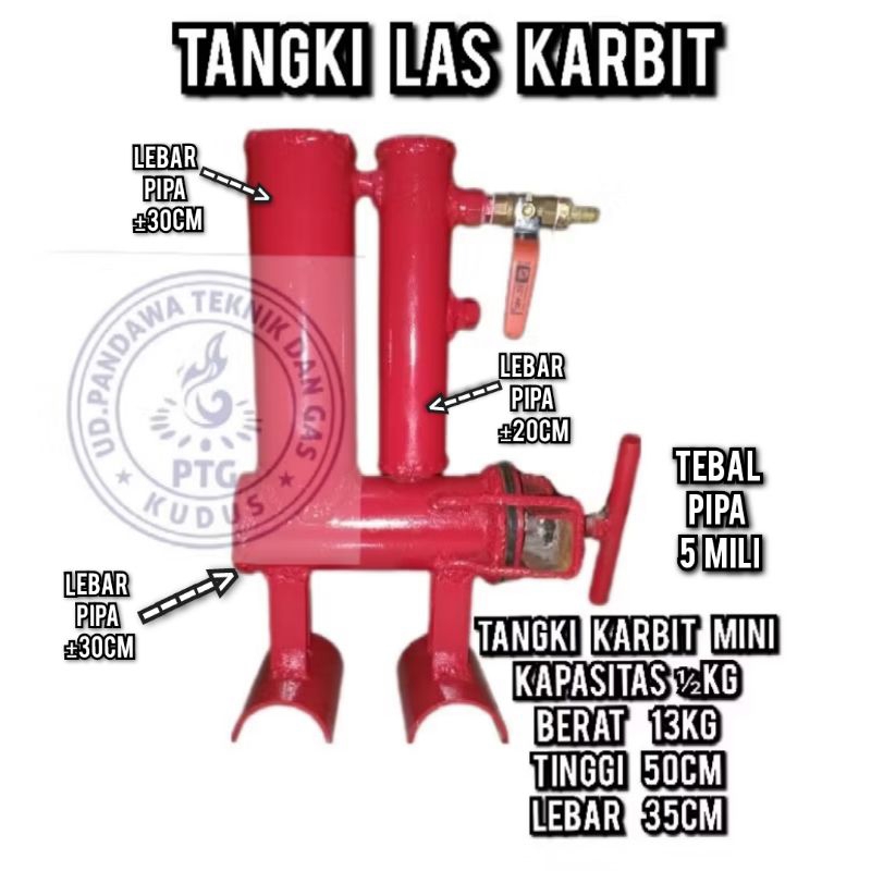 Tangki Karbit untuk las karbit / Tabung Karbit untuk las karbit