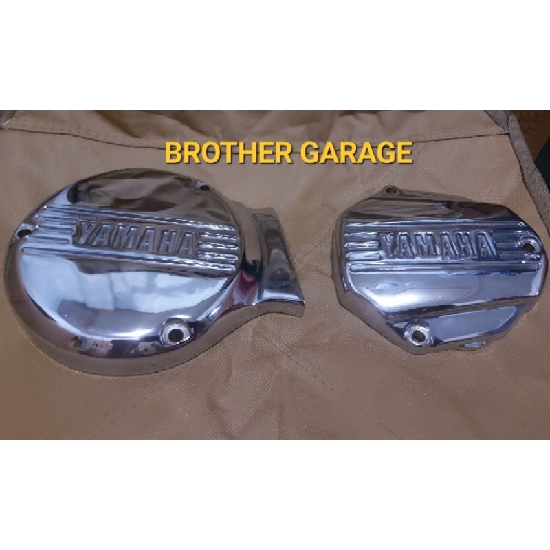 TUTUP POMPA CHROME OLI RX KING COBRA/KOBRA LAWAS CHROME ASLI ORIGINAL 100%