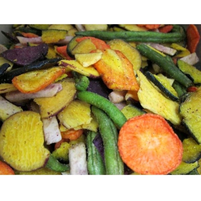 

SENSASIONAL KERIPIK SAYUR MIX KILOAN 1KG