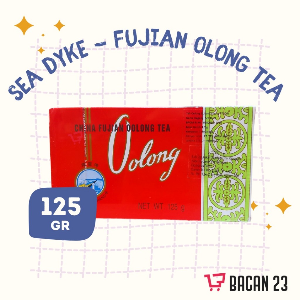 

Teh Oolong Bubuk (125gr)China Fujian Oolong Tea Teh Olong